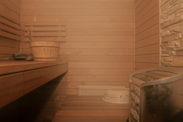 przestronna sauna